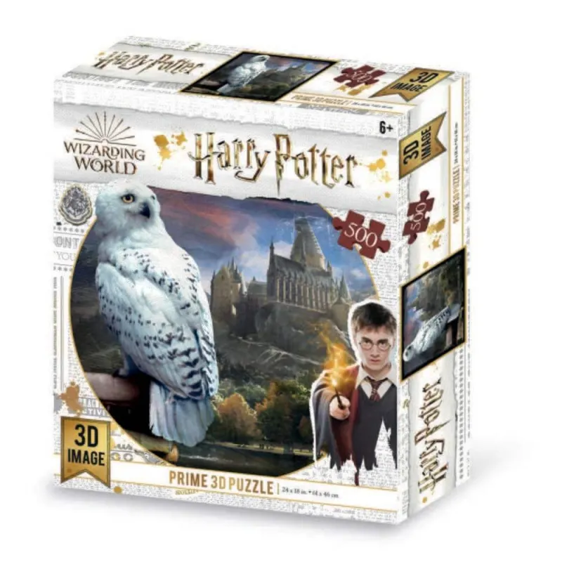 Puzzle 3D, Prime 3D, 500 piese, Multicolor