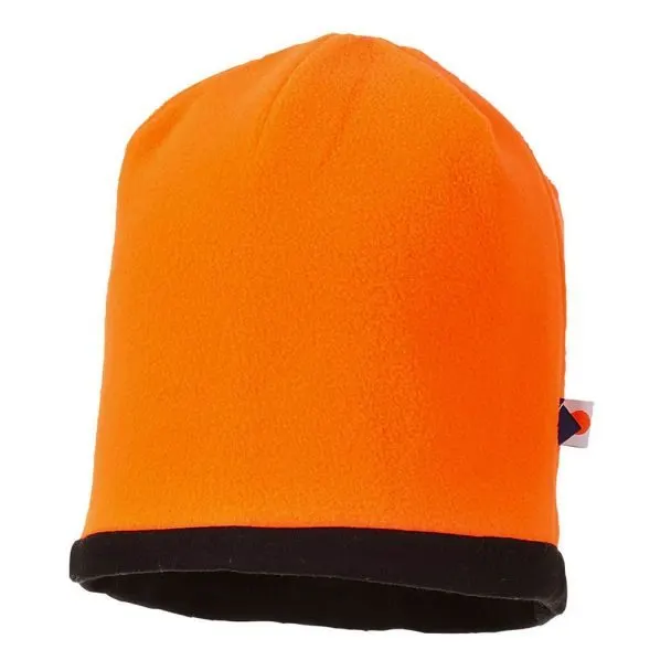 Caciula reversibila reflectorizanta - Portwest HA14 - portocaliu/negru