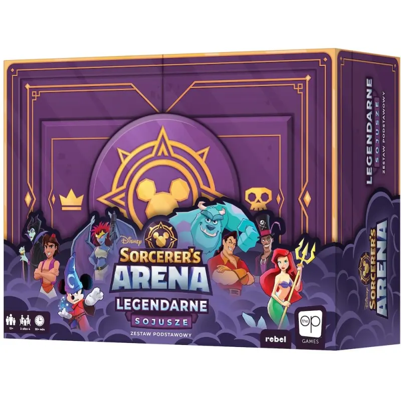 Joc de societate Disney Sorcerer's Arena: Legendarne sojusze,  - joc in limba poloneza